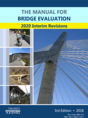 cover image of THE MANUAL FOR BRIDGE EVALUATION